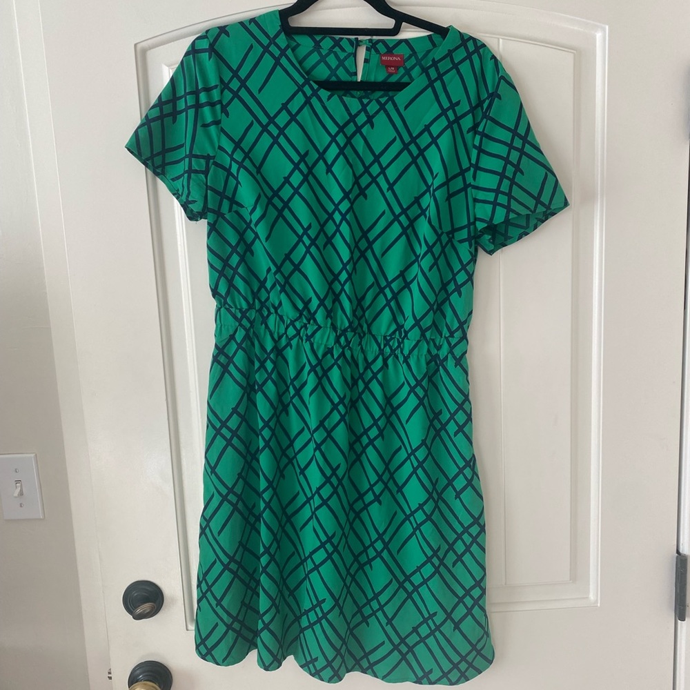 GREEN + BLUE DRESS